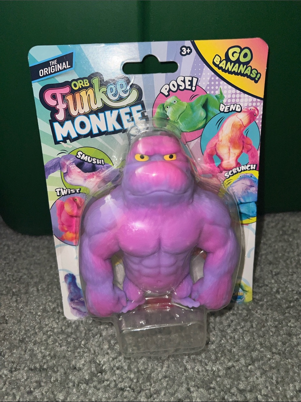 Monkey Stretch Toy Fidget Sensory Bend Twist Stress Toy Kids Adults